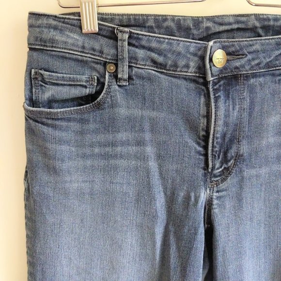[LOFT] Modern Skinny Jean Zip Ankle Denims - Picture 1 of 7